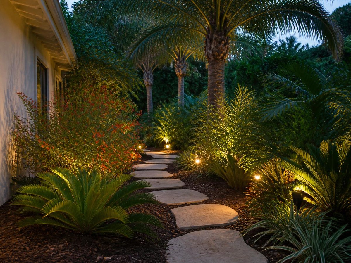 Kumquat Ave front garden, after